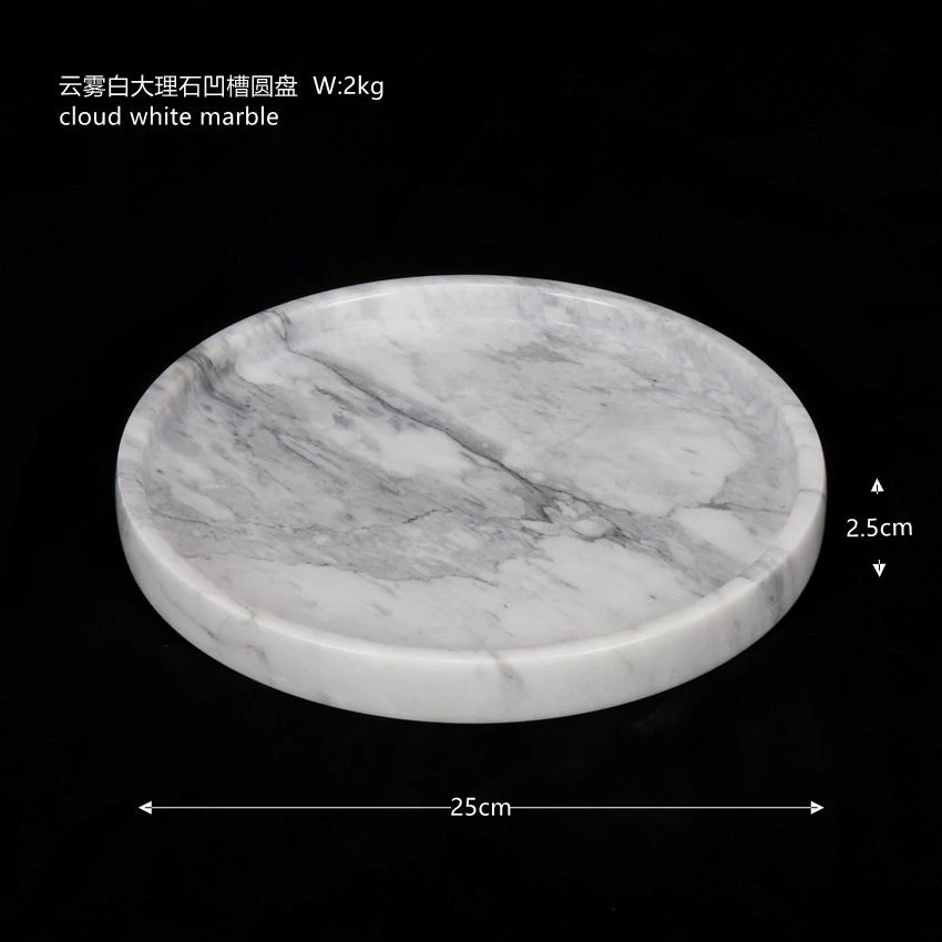 white marble fruit tray2 white marble fruit tray2